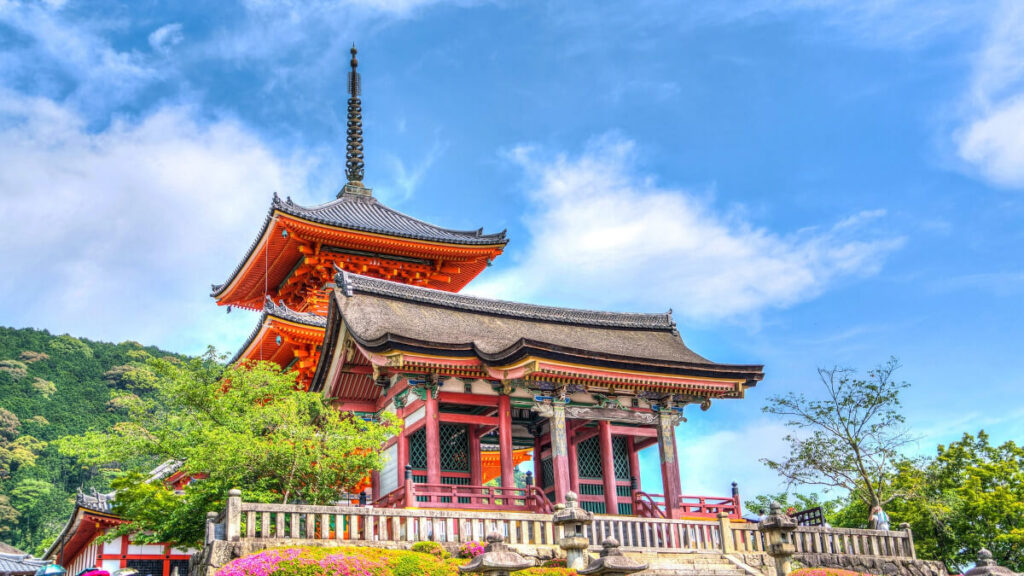kyoto viaggio organizzato in aereo in asia in giappone