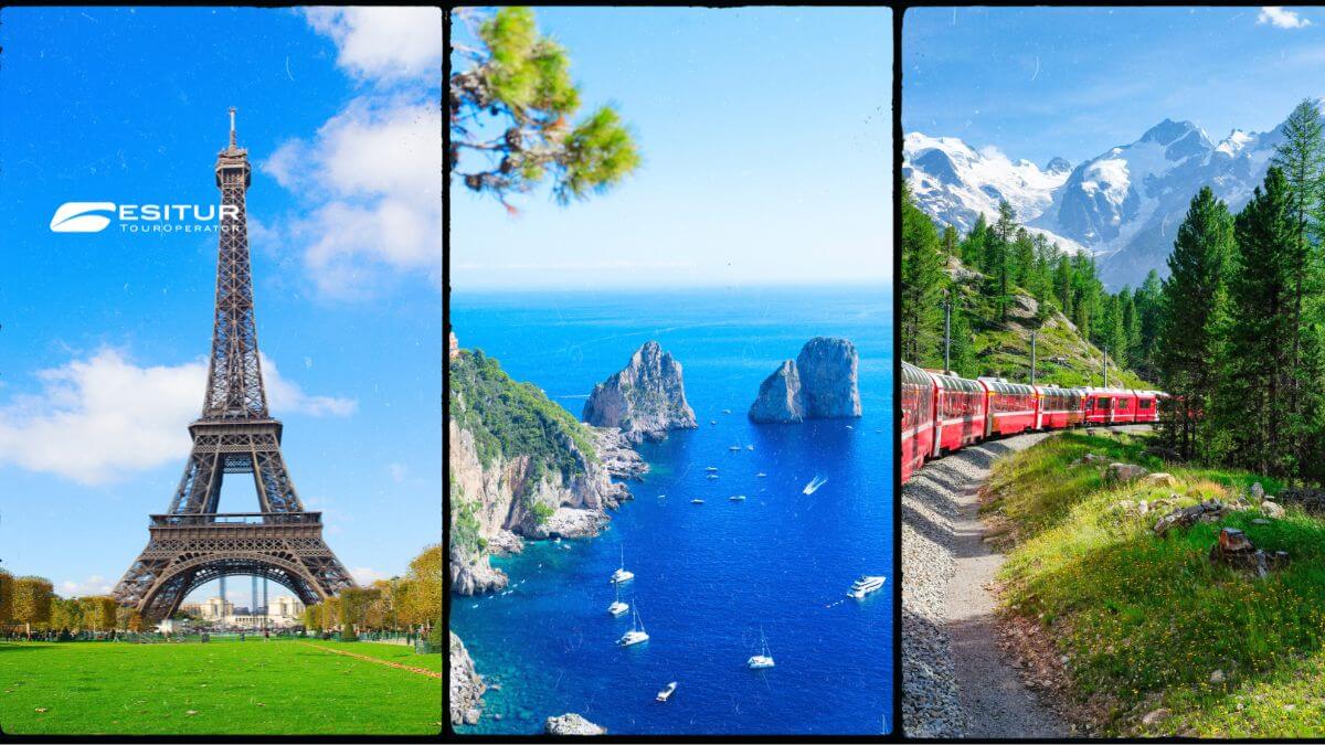 Tre luoghi iconici per la vacanze e viaggi organizzati in estate